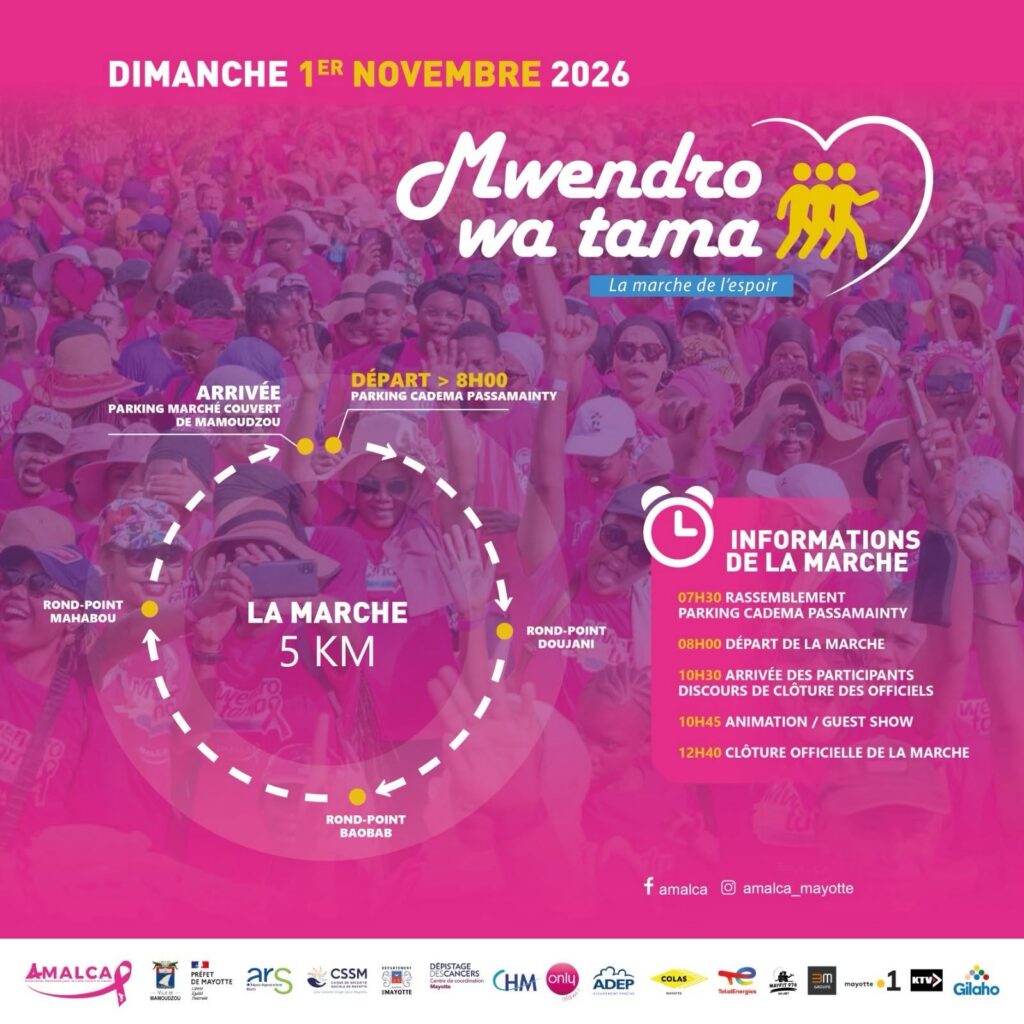 Où marcher à Mayotte : Participez à la Mwendro wa Tama, la marche solidaire de l&rsquo;Outre-mer