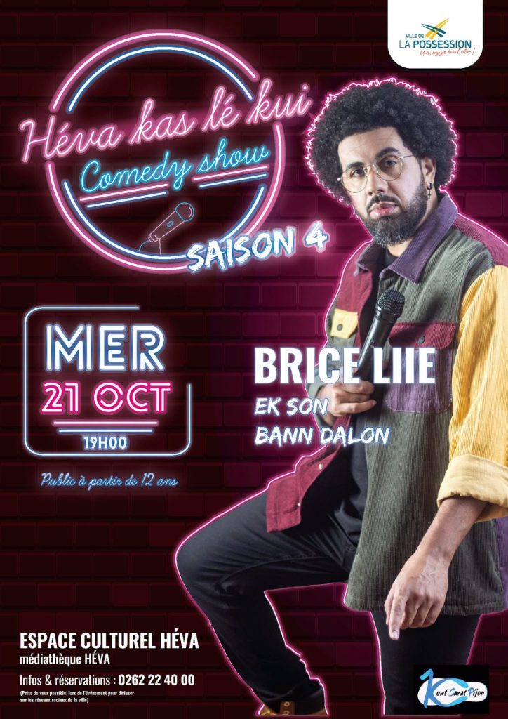 Héva kas lé kui : Quel spectacle de comédie gratuit voir à La Possession à La Réunion en Outre-mer ?
