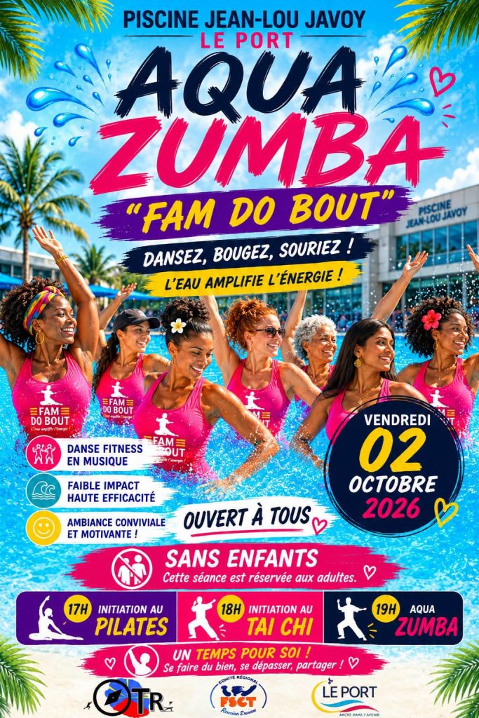 Soirée Aqua Zumba au Port : Quoi faire à La Réunion pour une expérience sportive unique en Outre-mer ?