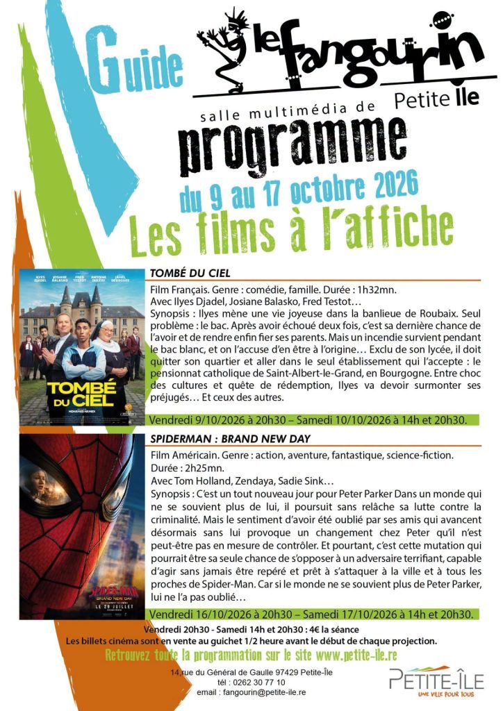 Quoi faire à Petite-île à La Réunion : Où profiter du cinéma à petit prix en Outre-mer ?