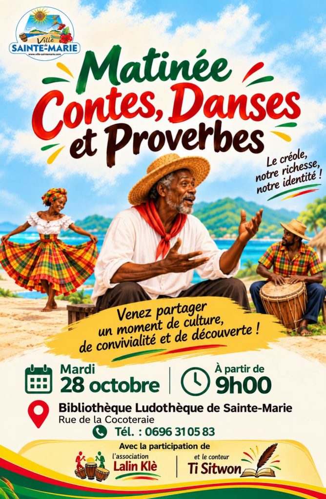 Quoi faire en Martinique ? Célébrez les contes et traditions à Sainte-Marie pour une immersion créole en Outre-mer