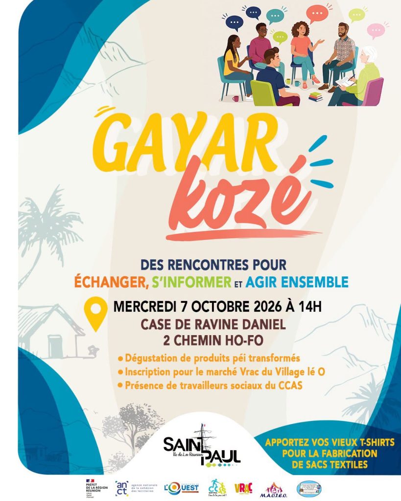 Voyage au cœur de Saint-Paul à La Réunion : Participez au Gayar Kozé et vivez l’authenticité d’un quartier en mouvement Outre-mer